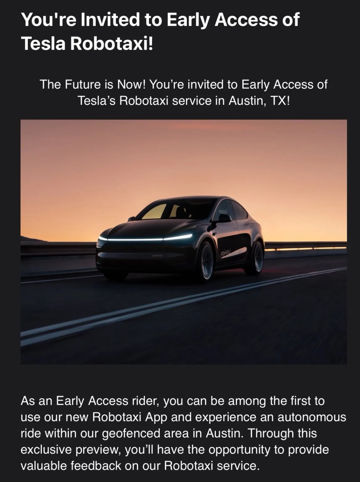 Tesla Sends Out Robotaxi Ride Invites — Robotaxi App, Safety Monitor and More Details