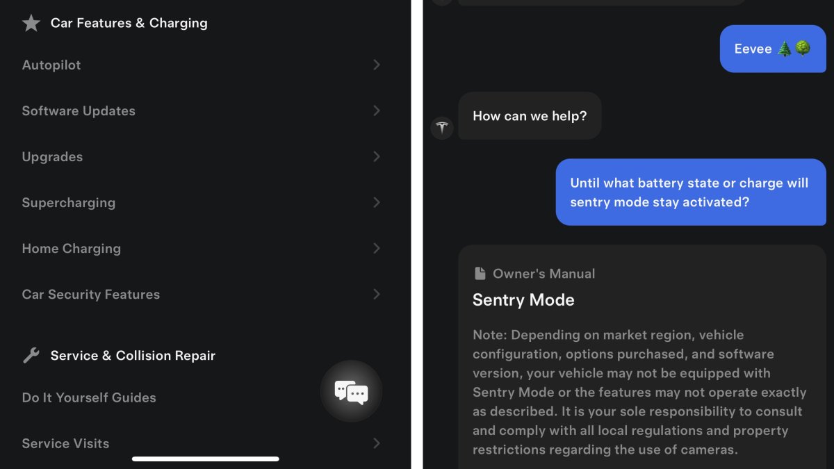 Tesla Tesla Assist With Photos feature in update 4.59.5