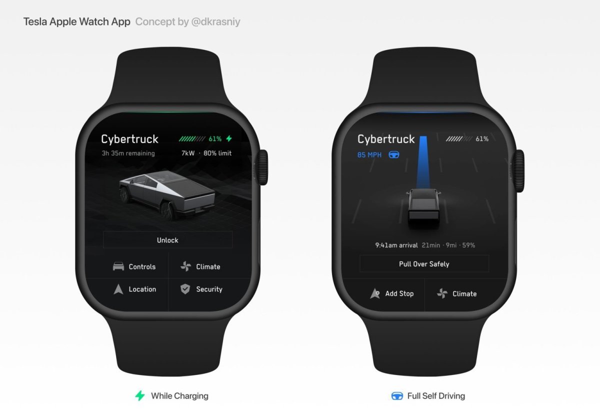 Tesla to Add Apple Watch Support; App 4.38 Reveals Watch Support, Banish and More Coming
