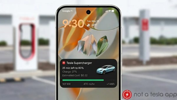 Exclusive: Tesla's Android App is Getting Live Activities-Style Notifications