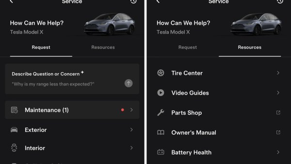 Tesla App Adds Visual Interface for Selecting Areas That Need Attention