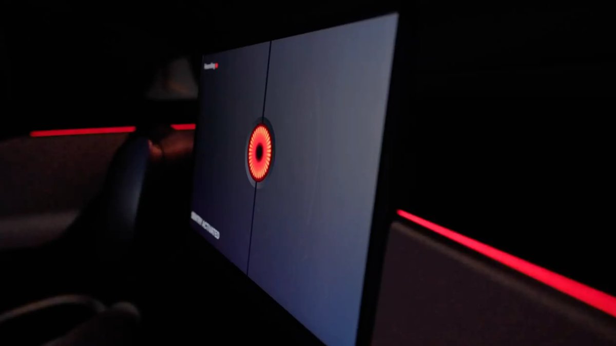 Tesla Sentry Mode With Ambient Lighting feature in update 2025.26