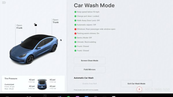 Tesla 'Car Wash Mode' and Everything it Does