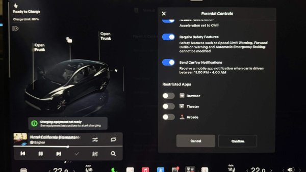 Tesla Improves Parental Controls in Update 2026.20