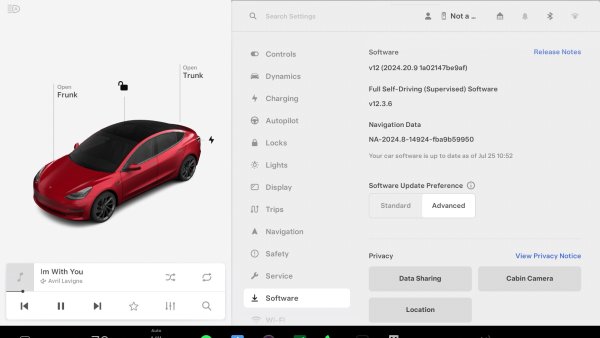Tesla Software Update Preference: Standard Vs Advanced [Musk Confirms Tesla Uses It]