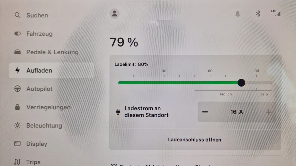 Tesla added 'Charging Screen' in update 2023.12