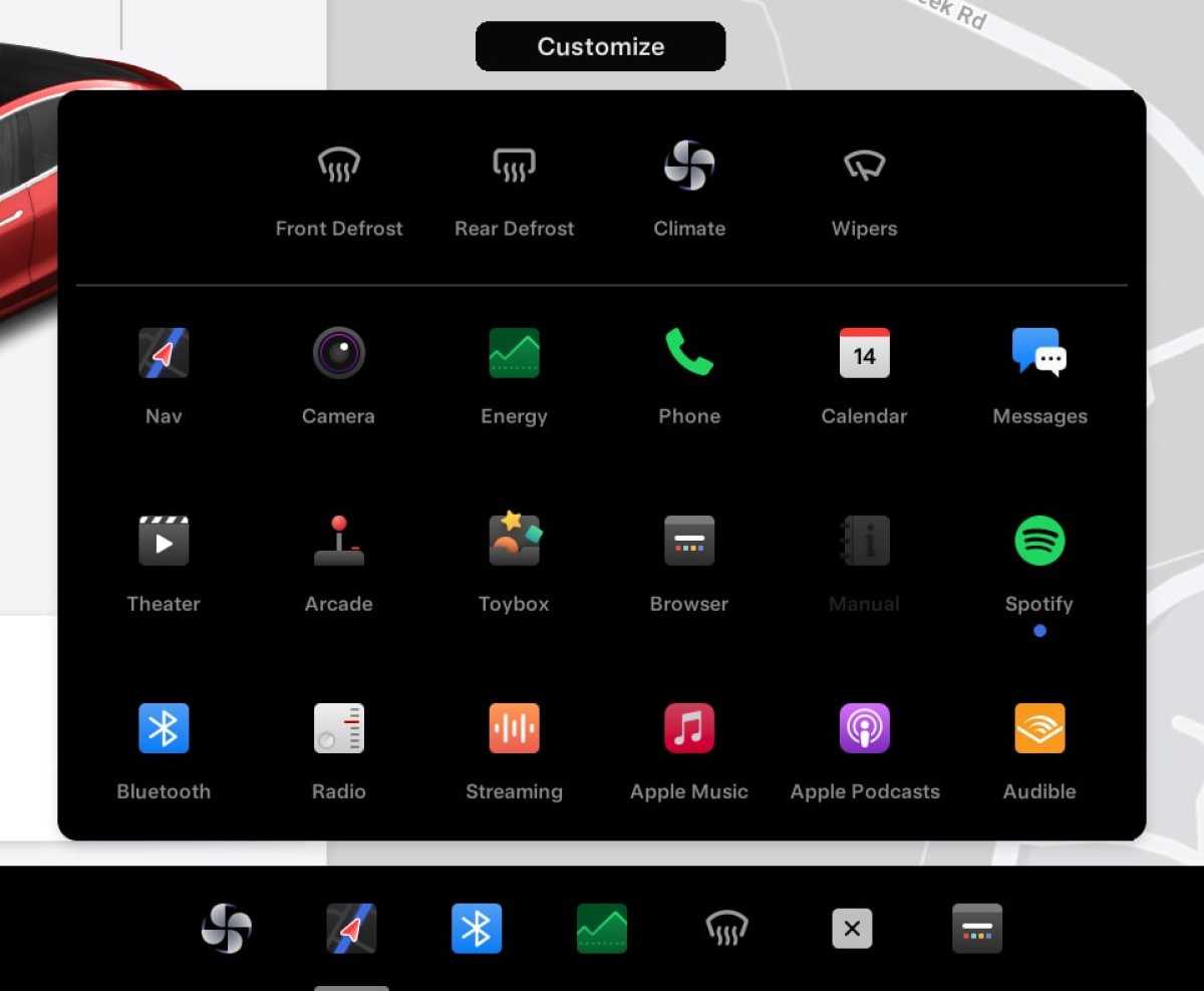 The new maps icons has two features