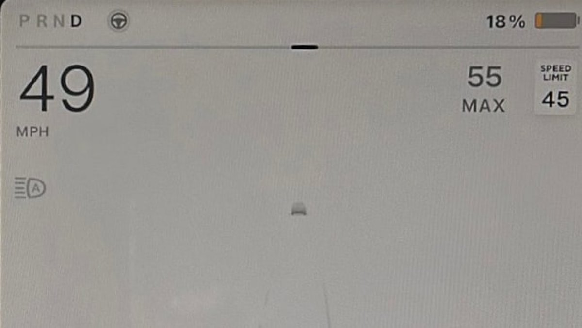 Tesla added 'Speedometer Font' in update 2023.12 for the Model 3/Y